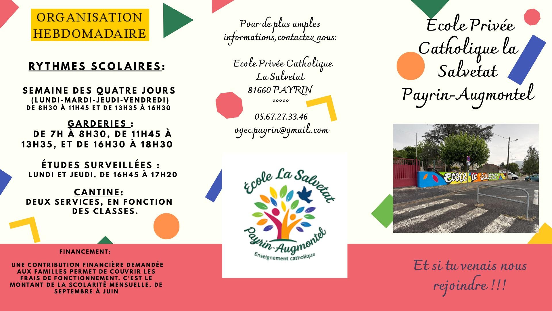 Plaquettes ecole la salvetat recto 2026